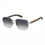 DAVID BECKHAM DB7121GSWIJ Vīriešu Aviator Saulesbrilles Zelts Rāmis Zaļa Lēca 60/18/145 mm