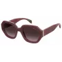 LEVI'S LV-1066-S-LHF Sieviešu taisnstūra saulesbrilles Havana Brūns Gradients 51mm