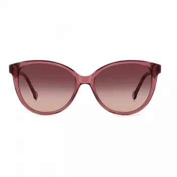 CAROLINA HERRERA Sieviešu saulesbrilles HER0237S82U - Acetāta pilna apmale - UV400 - 56/16/145 mm