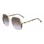 CAROLINA HERRERA Sieviešu saulesbrilles HER0244SSZJ Cat Eye Melns Acetāts Pelēks Gradienta Lēcas 56/18/140 mm