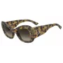 DSQUARED2 Sieviešu saulesbrilles D2-0137-S-C9B Havana Acetāts Kvadrātveida rāmis Brūnas gradienta lēcas 54mm