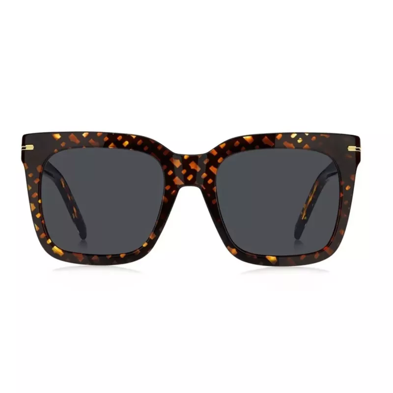 BOSS Sieviešu saulesbrilles BOSS1656S2VM Havana Acetāts Kvadrātveida Rāmis Brūns Gradienta Lēcas 54mm