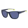 Polaroid Sport PLD7051SFLL Saulesbrilles - Matēts Melns Rāmis, Pelēka Polarizēta Lēca - Unisex - 57/19/130 mm