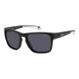 Polaroid Sport PLD7052S003 Vīriešu polarizētas saulesbrilles - Melna/Pelēka 56mm
