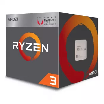 AMD Ryzen 3 2200G - 3.5 GHz - 4 kodoli - 4 pavedieni - Socket AM4 - Box