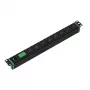 APC Schneider Basic PDU - Strāvas sadales bloks (1U stiprināms statīvā, 12x C13, 16A)
