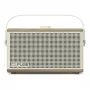Pure Classic Aura portatīvais Bluetooth skaļrunis ar fona apgaismojumu, balts/ozols