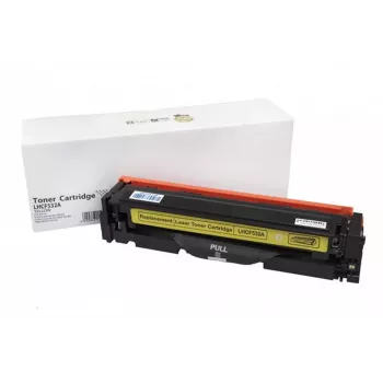Freecolor saderīga tonera kasetne HP 205A (CF532A) dzeltena - Pārstrādāta HP Color LaserJet Pro M180n/M181fw/M154a/M154nw