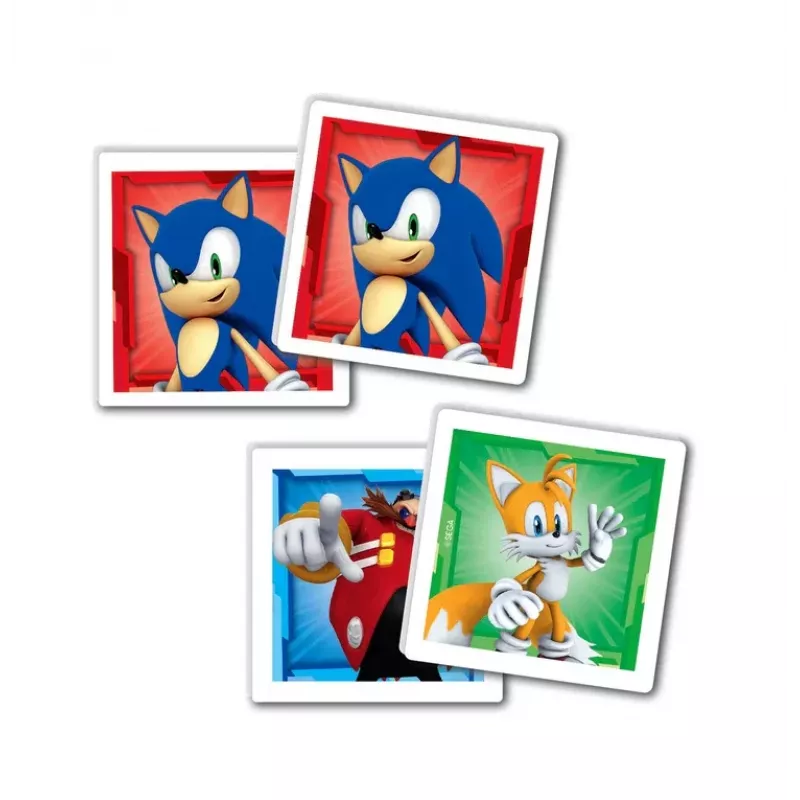 Clementoni Izglītojošais komplekts Puzle, Memo un Bloki Sonic 28389