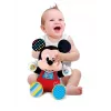 Clementoni Disney Baby Mickey Mouse Interactive Plush Toy Teaches & Hugs Polish Language 50131