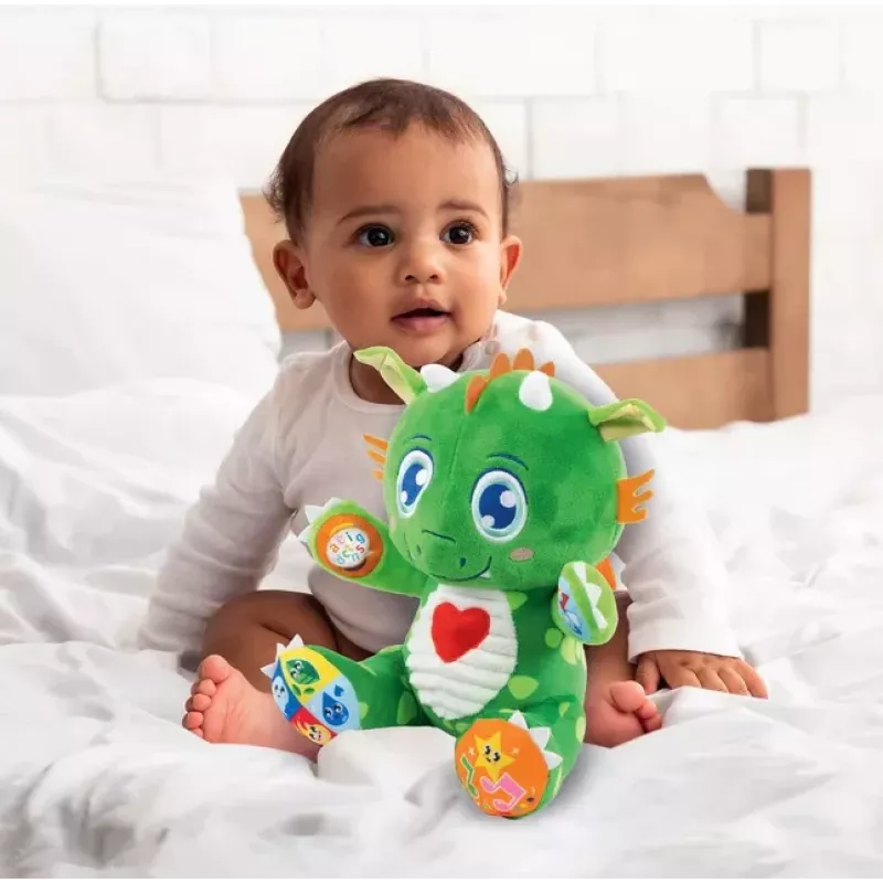 Clementoni Baby Friendly Dragon Interactive Educational Toy - Polish Language - 50938
