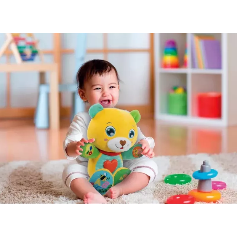 Clementoni Colorful Interactive Teddy Lelek Polish Language 50939