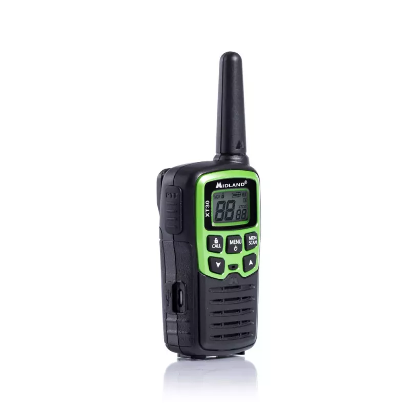 Midland XT30 2x PMR446 divvirzienu radio komplekts zaļš