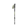 Escape Poles Carbon XT Tour ai GABEL - 3-Sekciju oglekļa nūja, 66-142 cm, 218g, Melna/Sarkana/Dzeltena