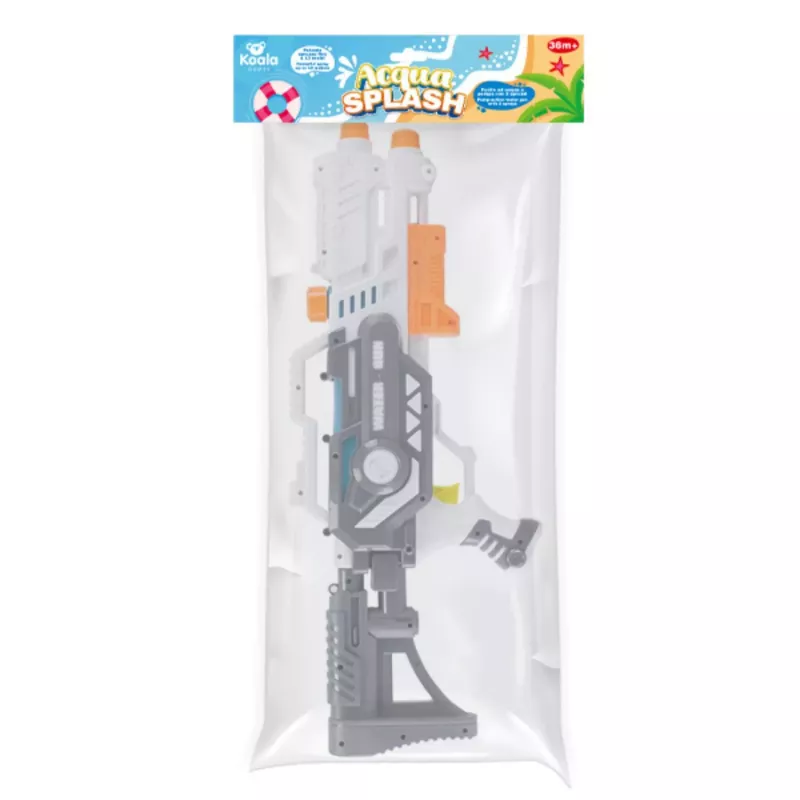 Koala Games G2479 Ūdens pistole ar 2 sprauslām 60,5 cm