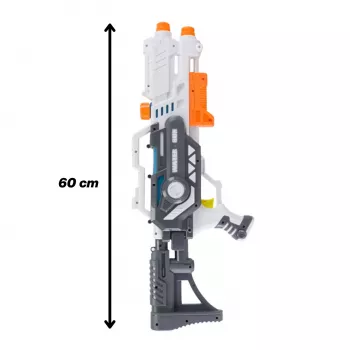 Koala Games G2479 Ūdens pistole ar 2 sprauslām 60,5 cm