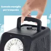 Koala Games G2500 ziepju burbuļu mašīna - zila/zaļa, ar bateriju darbināma, liela burbuļu izvade