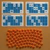 Koala Games G2592 Bingo spēle - 75 bumbiņas, 48 kartītes, 150 marķieri, metāla būris, ģimenes izklaide