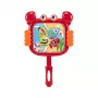Koala Games G2663 Krabja formas zvejas tīkls - sarkans/oranžs, izturīga plastmasa un poliestera siets, CE sertificēts, ūdens rotaļām, pludmalei, baseinam, vannai, vecumam no 3+