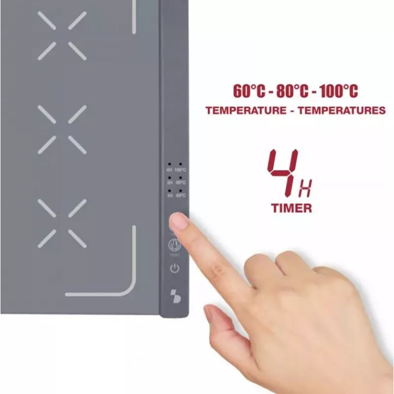 BEPER P101TEM100 Electric Underblanket Single 150x80 cm 60W White