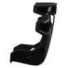 SABELT SIM RACING SRX-1 Sim Racing sēdeklis, stiklašķiedras korpuss, polsterēts - dziļi melns
