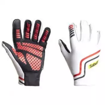 SABELT SIM RACING Sabelt G33 Sim Racing Cimdi - Izmērs XL, Balts