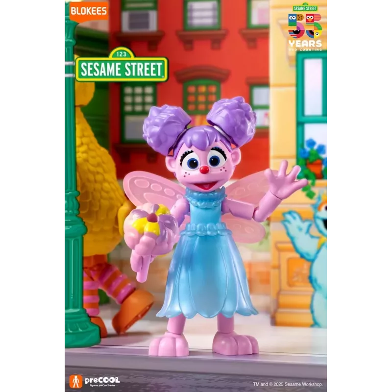 Blokees Sesame Street Figures preCOOL S2 - Abby Cadabby kolekcionējama figūriņa