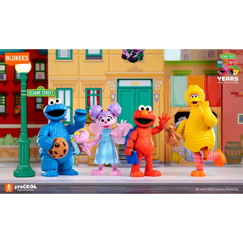 Blokees Sesame Street Figures preCOOL S2 - Abby Cadabby kolekcionējama figūriņa