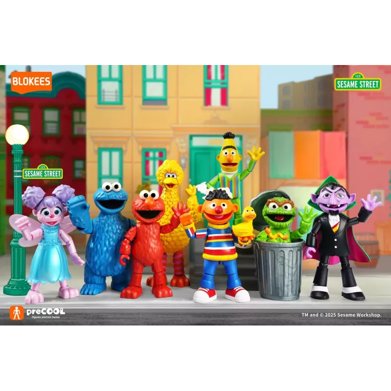 Blokees Sesame Street Figures preCOOL S2 - Abby Cadabby kolekcionējama figūriņa