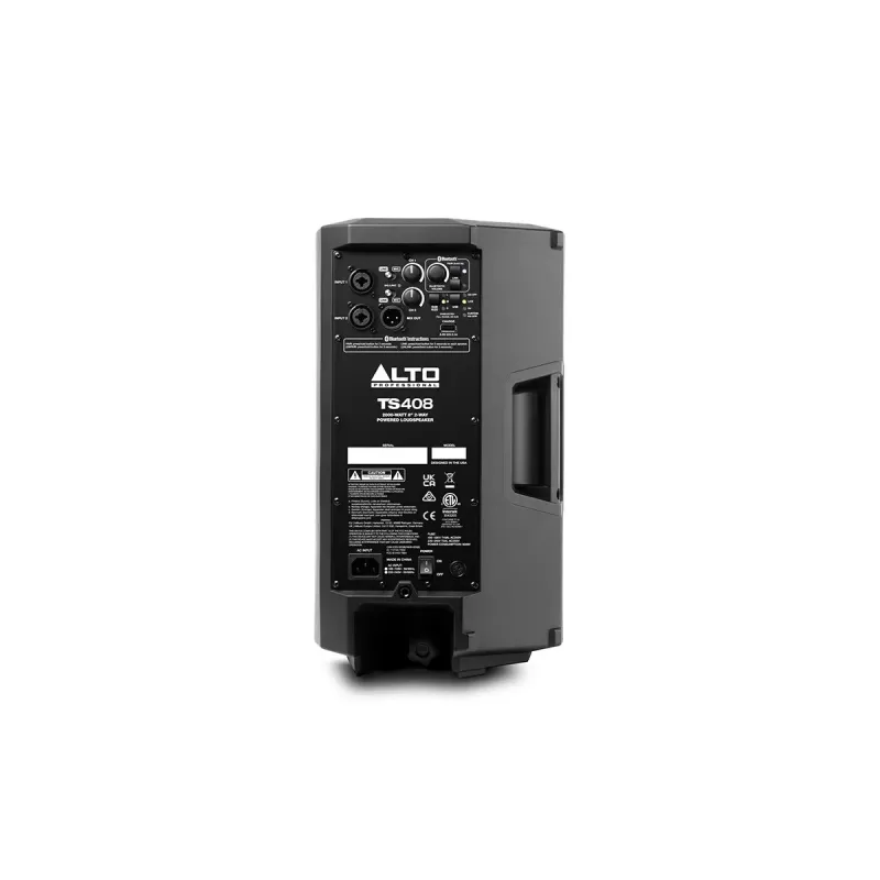 ALTO PROFESSIONAL TS 408 - 2000 vatu 8 collu 2 virzienu aktīvais skaļrunis ar Bluetooth, DSP un lietotnes vadību