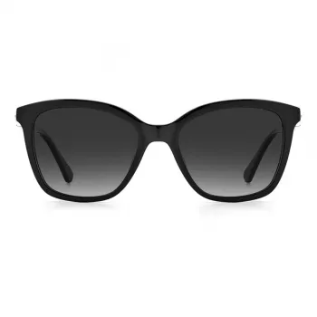 Kate Spade Reena/S 807 sieviešu saulesbrilles - melns rāmis, pelēkas lēcas - 53/18/140 mm