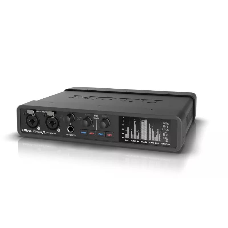 MOTU UltraLite-mk5 Audio interfeiss - 18x22 USB-C