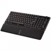 Corsair Vanguard 96 bezvadu spēļu tastatūra, mehāniskā, RGB, LCD displejs, DE izkārtojums - Melna