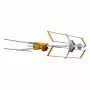 TELEVES Yagi V BIII VHF antena, 5 elementi, 174-230 MHz, 7,5 dBi, F-tipa savienotājs, āra, melna