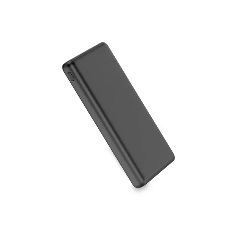 Contact Powerbank 10000mAh 10W ar kabeli USB-A USB-C Melns