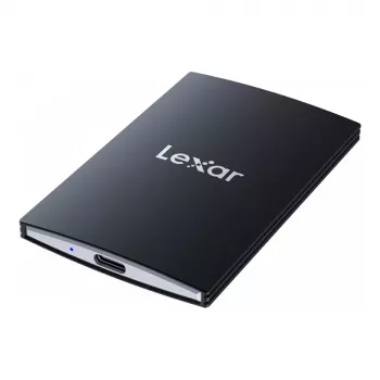 Lexar SL500M 1TB ārējais pārnēsājamais SSD USB 3.2 Gen 2x2 melns
