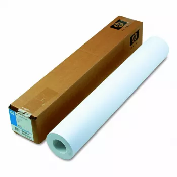 HP C6019B 24 collu pārklāta papīra ruļļi – matēta apdare, 150 pēdas, 90 g/m²