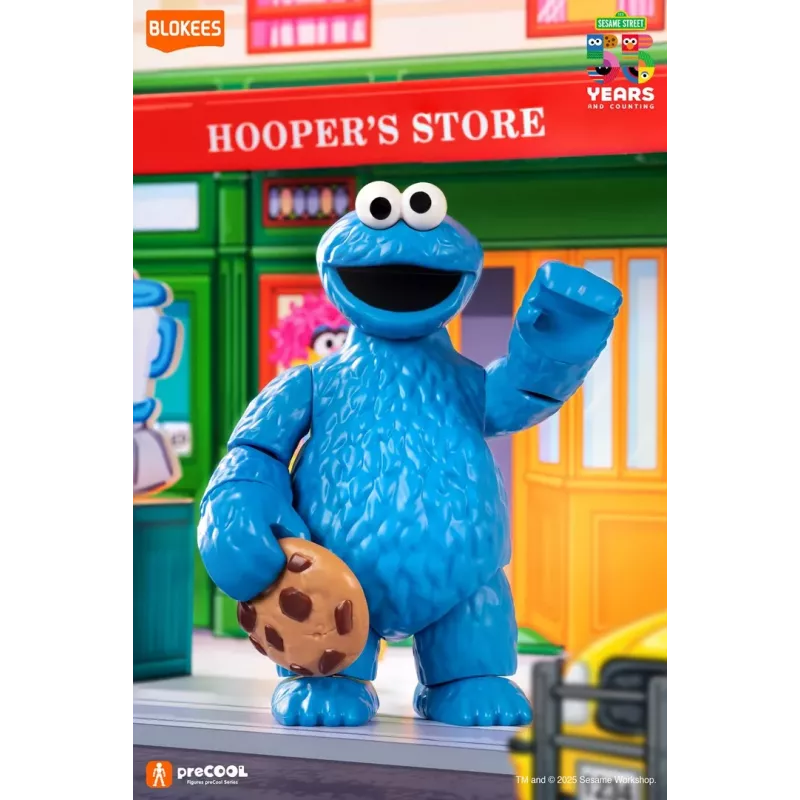 BLOKEES SESAME STREET FIGURES preCOOL S2 - COOKIE MONSTER