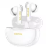 Buxton BTW 7200 White Tuya - In-Ear True Wireless Stereo (TWS) Bluetooth 5.1 Earbuds with Charging Case, IPX4, White
