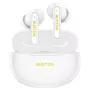 Buxton BTW 7200 White Tuya - In-Ear True Wireless Stereo (TWS) Bluetooth 5.1 Earbuds with Charging Case, IPX4, White