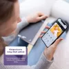 TrueLife NannyCam S3 Smart Video Baby Monitor ar 3,2 collu krāsu LCD, 720p HD, Wi-Fi, nakts redzamību, divvirzienu audio, temperatūras sensoru, šūpuļdziesmām, VOX, kustību noteikšanu, 300 m āra diapazonu