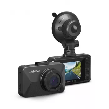 LAMAX T3 Dashcam Full HD 1080p 140° Wide Angle ar G-Sensor un Parking Mode