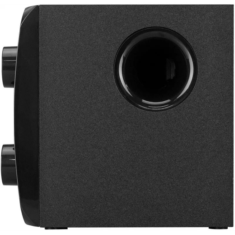 Rampage RMS-G8 25W portatīvais Bluetooth skaļrunis ar RGB apgaismojumu, TWS, FM radio, melns