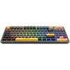 Rampage CYCLONE KNOB RGB 90% mehāniskā tastatūra, Outemu Blue slēdži, melna