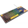 Rampage CYCLONE KNOB RGB 90% mehāniskā tastatūra, Outemu Blue slēdži, melna