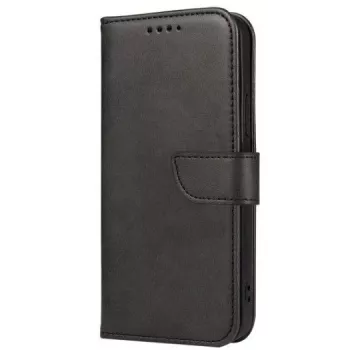 iLike Nothing Phone 1 Flip Wallet Case ar Statīvu - Melns