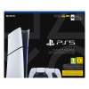 Sony PlayStation 5 Digital Edition Slim Console (CFI-2116B01Y) ar DualSense bezvadu kontrolieri - Balts