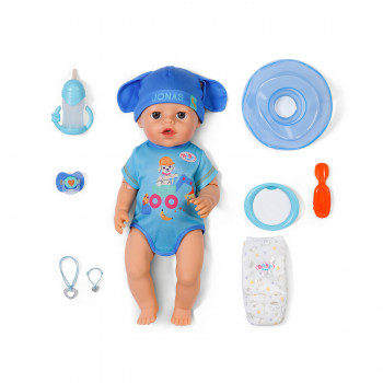 ZAPF CREATION Baby born Jonas Click & Play 43cm lelle