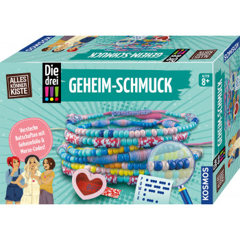 KOSMOS Die drei !!! Geheim-Schmuck pērlīšu komplekts