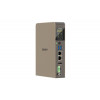 QNAP QBoat-300 Ultra-kompakts bez ventilatora NAS serveris ar diviem M.2 NVMe/SATA slotiem, Intel Celeron J3455 četrkodolu, 4GB RAM, diviem Gigabit Ethernet, HDMI, 2x USB 3.0
